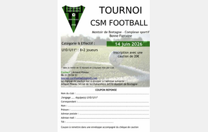 Tournoi Printemps - U10/U15 Masculins